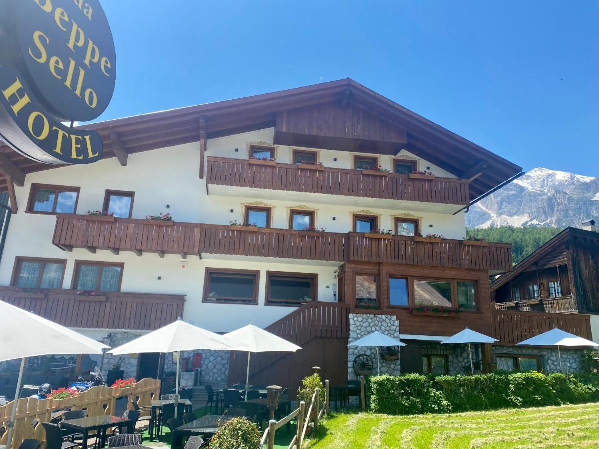 Hotel Da Beppe Sello Cortina dʼAmpezzo Exterior foto